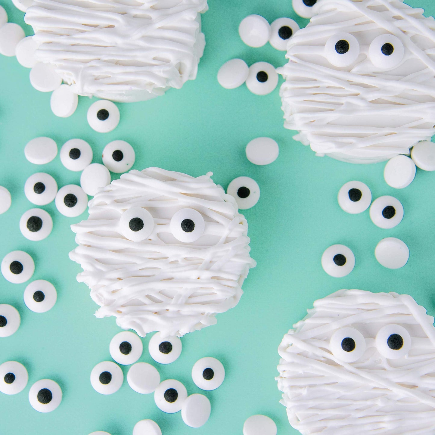 Sweets Indeed Halloween Candy Sprinkles Tacklebox – 2.53 oz Assorted Dextrose Shapes with Eyeballs, Pumpkins, Spiders, Skulls & Ghosts – Edible Decorations for Cookies, Cupcakes & Cakes