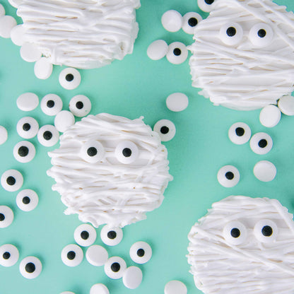 Sweets Indeed Halloween Candy Sprinkles Tacklebox – 2.53 oz Assorted Dextrose Shapes with Eyeballs, Pumpkins, Spiders, Skulls & Ghosts – Edible Decorations for Cookies, Cupcakes & Cakes