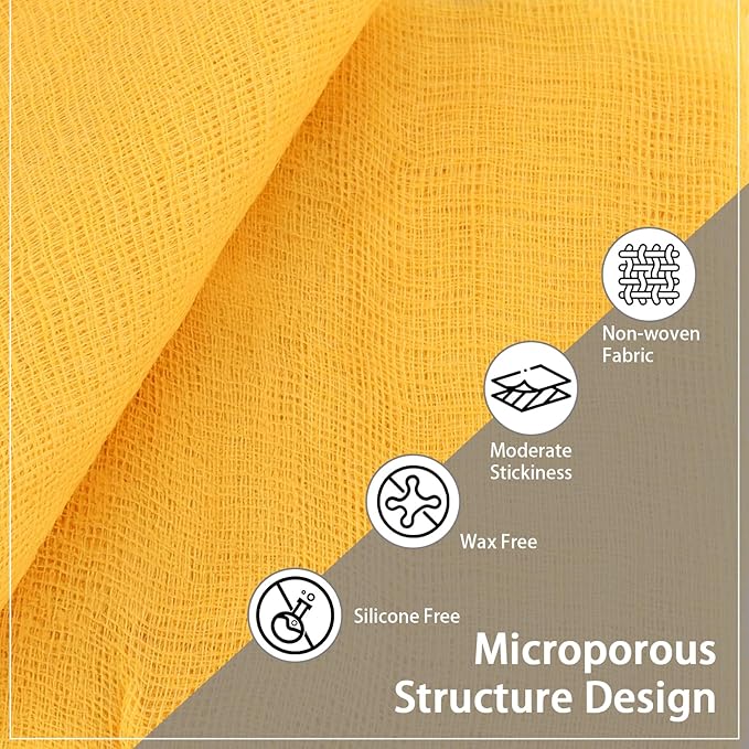 8 Pack Tack Cloths, Tack Rags for Woodworking, 17.7 x 35.4 in Tac Cloth Dust