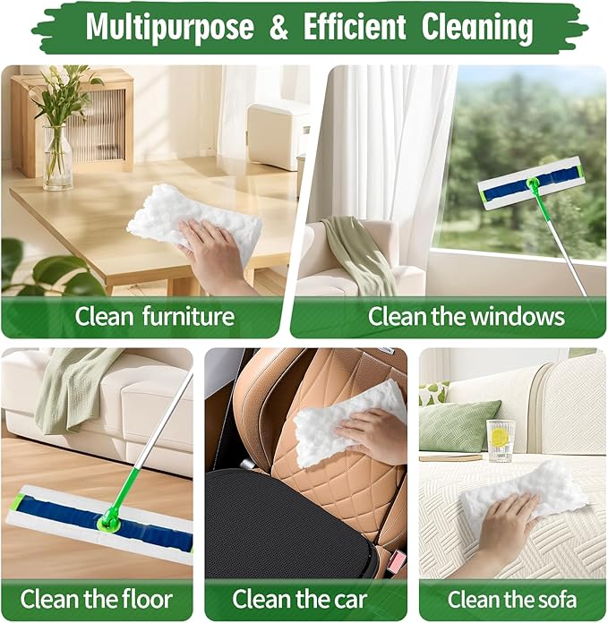 Heavy Duty Dry Sweeping Cloths Compatible