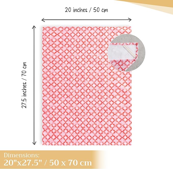 Maison d' Hermine Kitchen Towels Set of 3 100% Cotton 27.50" x 20" Reusable
