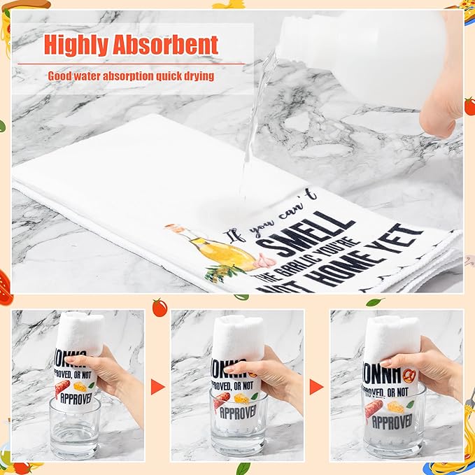 R HORSE Italian Kitchen Dish Towels
