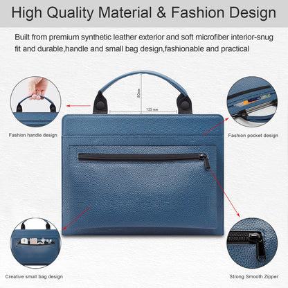 Laptop Case Cover Sleeve for Dell Latitude 7410/Latitude 7410 2-in-1 with Portable Bag with Bag Handle,Black