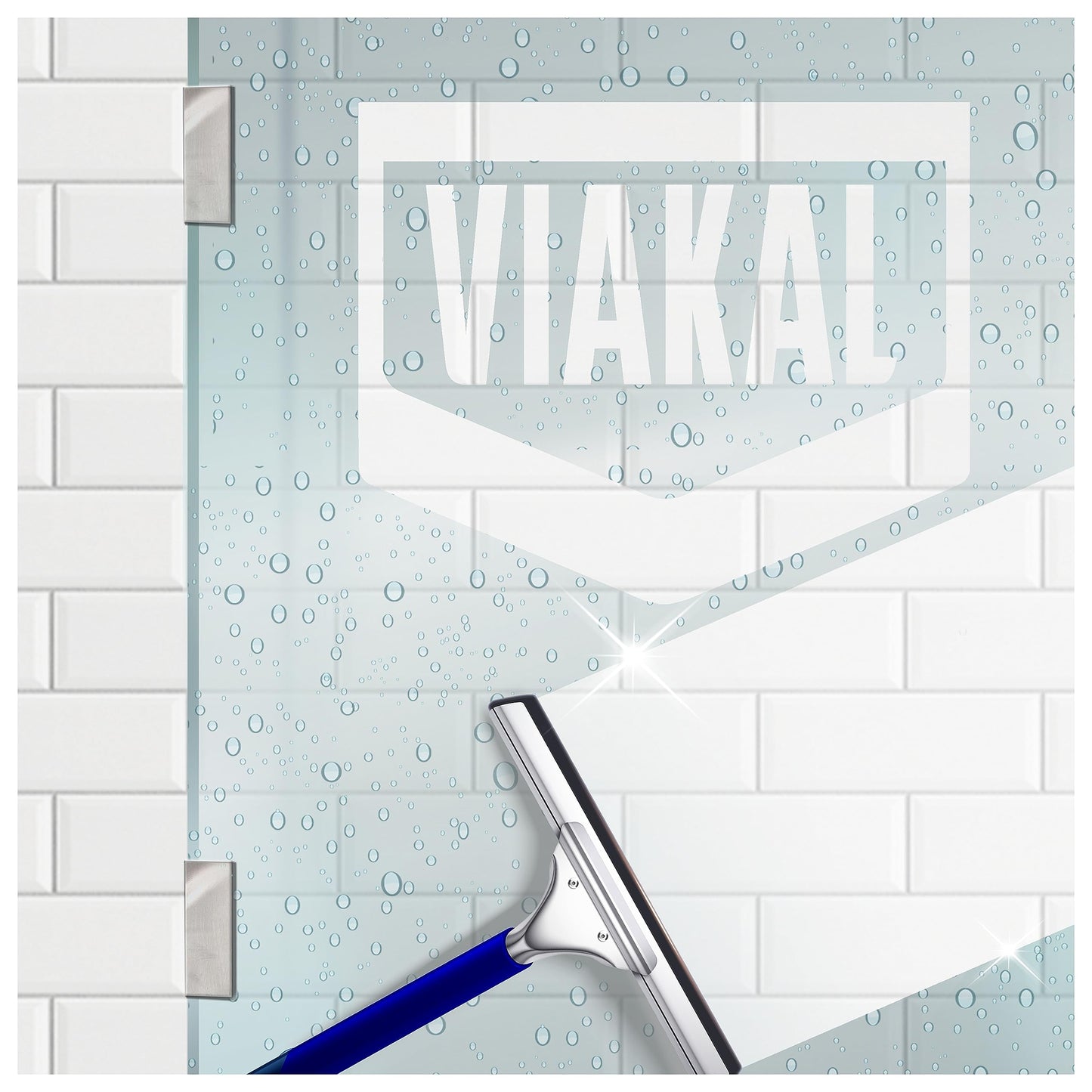 Viakal Limescale Remover Spray, Classic, Cleaning Products, Bathroom Cleaner Spray, 5 Litre (500 ml x 10), Toilet Cleaner Limescale Remover