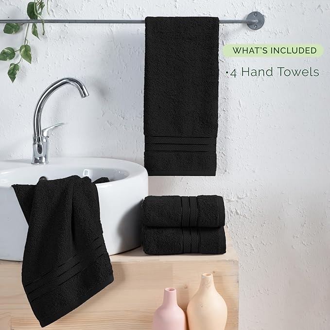 Elegant Comfort Three Line Popcorn Towel Set