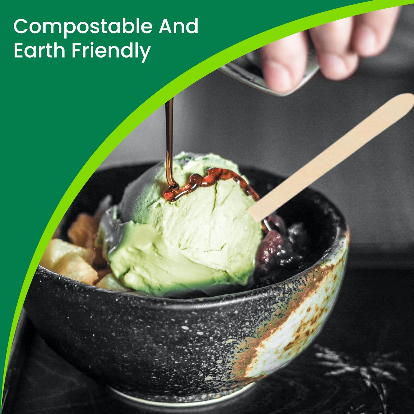 Perfect Stix 6.25" Wooden Cutlery Spoons- Pack of 250ct