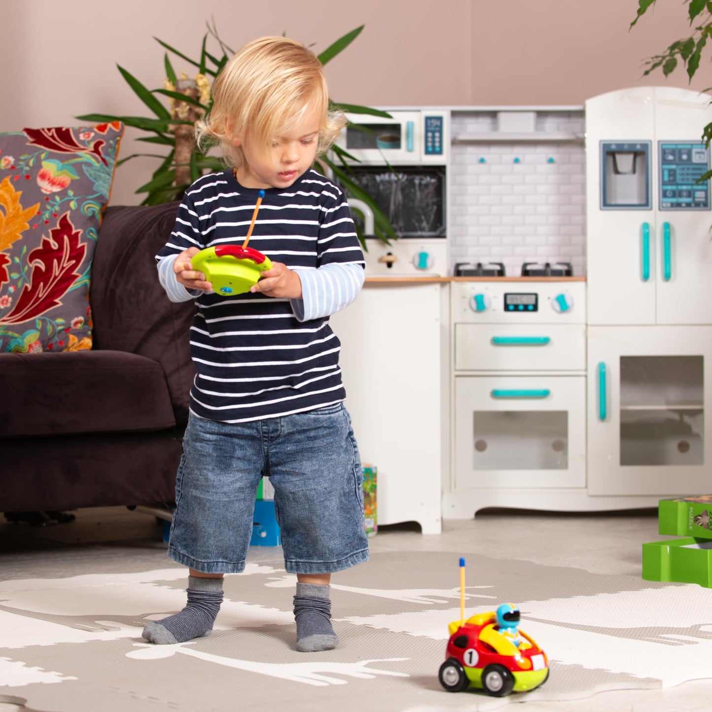 Tippi My First Remote Control Cars for 1, 2, 3 Year Olds - Car Toy for Toddler Boys or Girls - For Kids Age 1-3, Suitable for Children Age 18 Months+