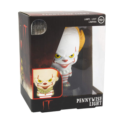 Paladone Pennywise Collectable Icon Based On Stephen King's Novel Ideal Night Kids Bedrooms, Office and Home Pop Culture Lighting Merchandise, White