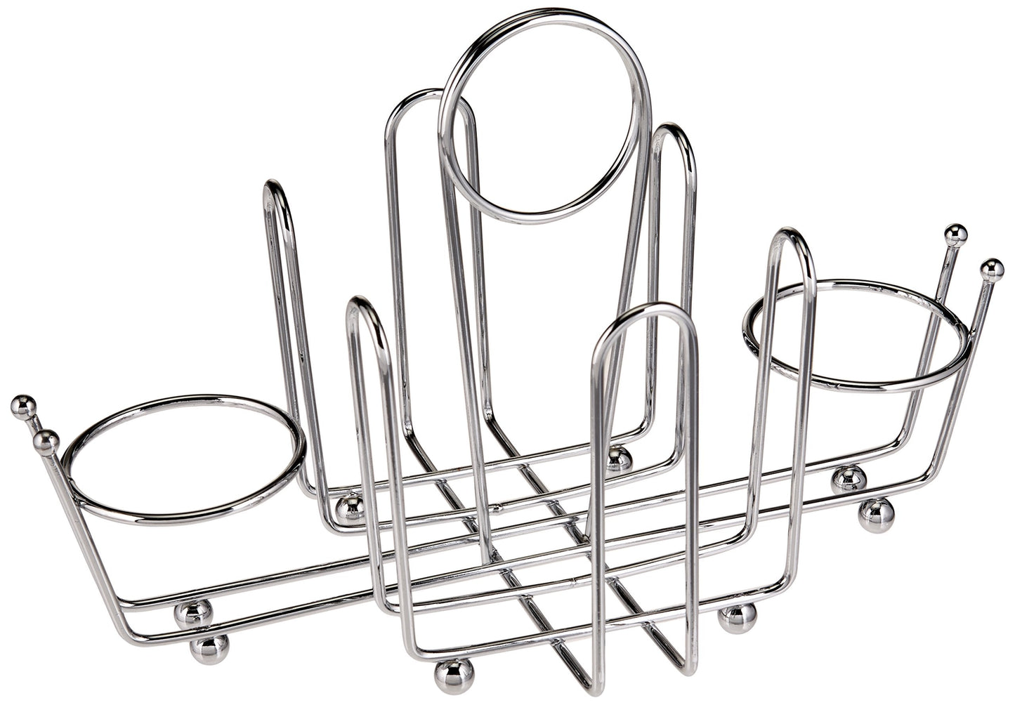 Winco Salt/Pepper and Sugar Packet Holder, Chrome Plated Medium