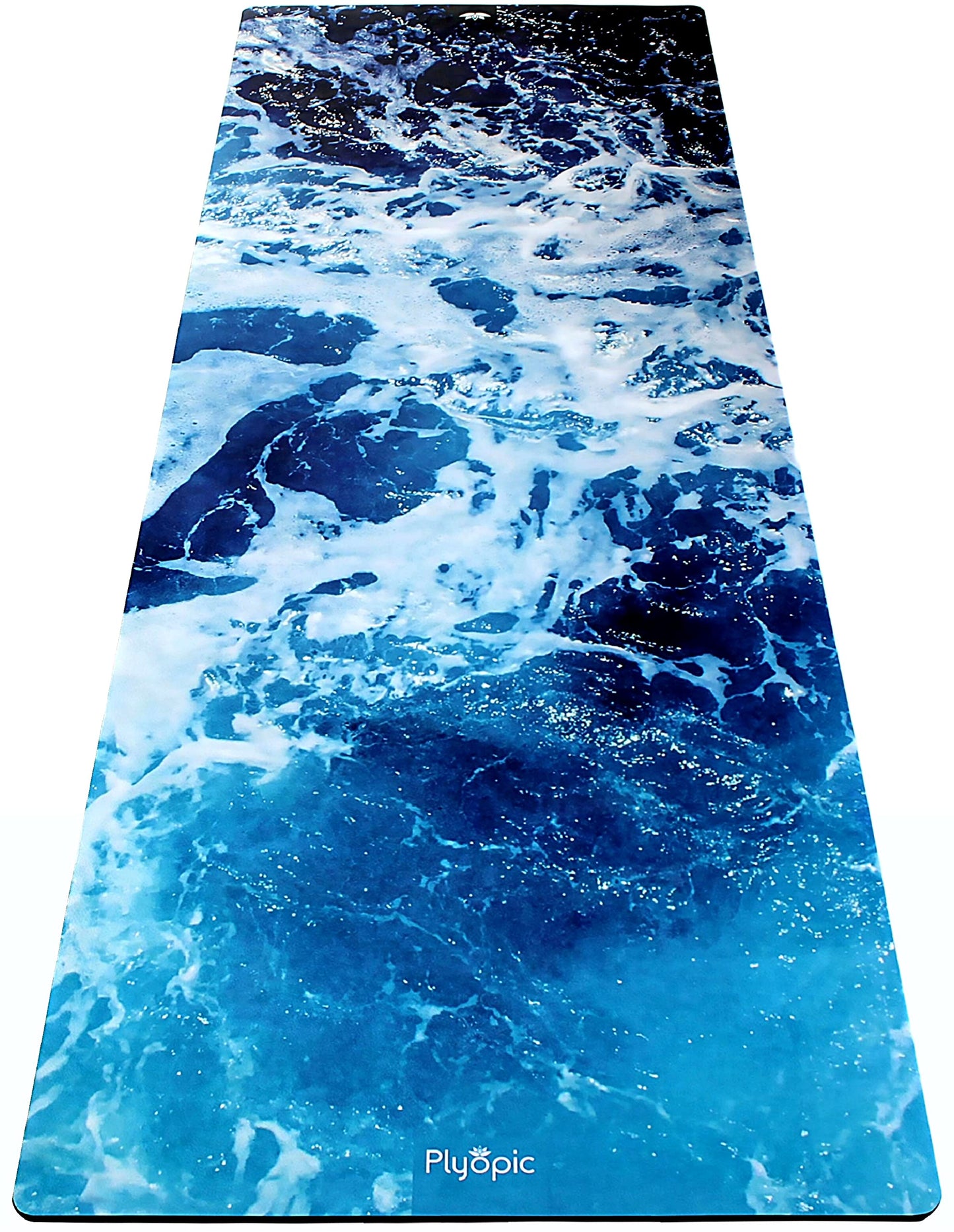 Plyopic. All In One Yoga Mat | Luxury Sweat-Grip Mat/Towel Combo | Ideal for Yoga, Hot Yoga, Bikram, Pilates, Workout & Exercise | Eco-Friendly Natural Rubber