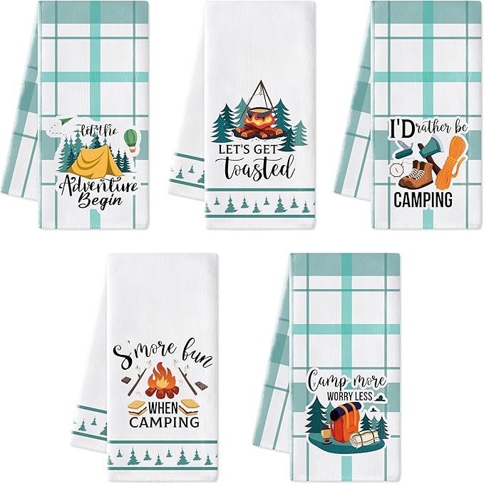 R HORSE Funny Kitchen Dish Towels