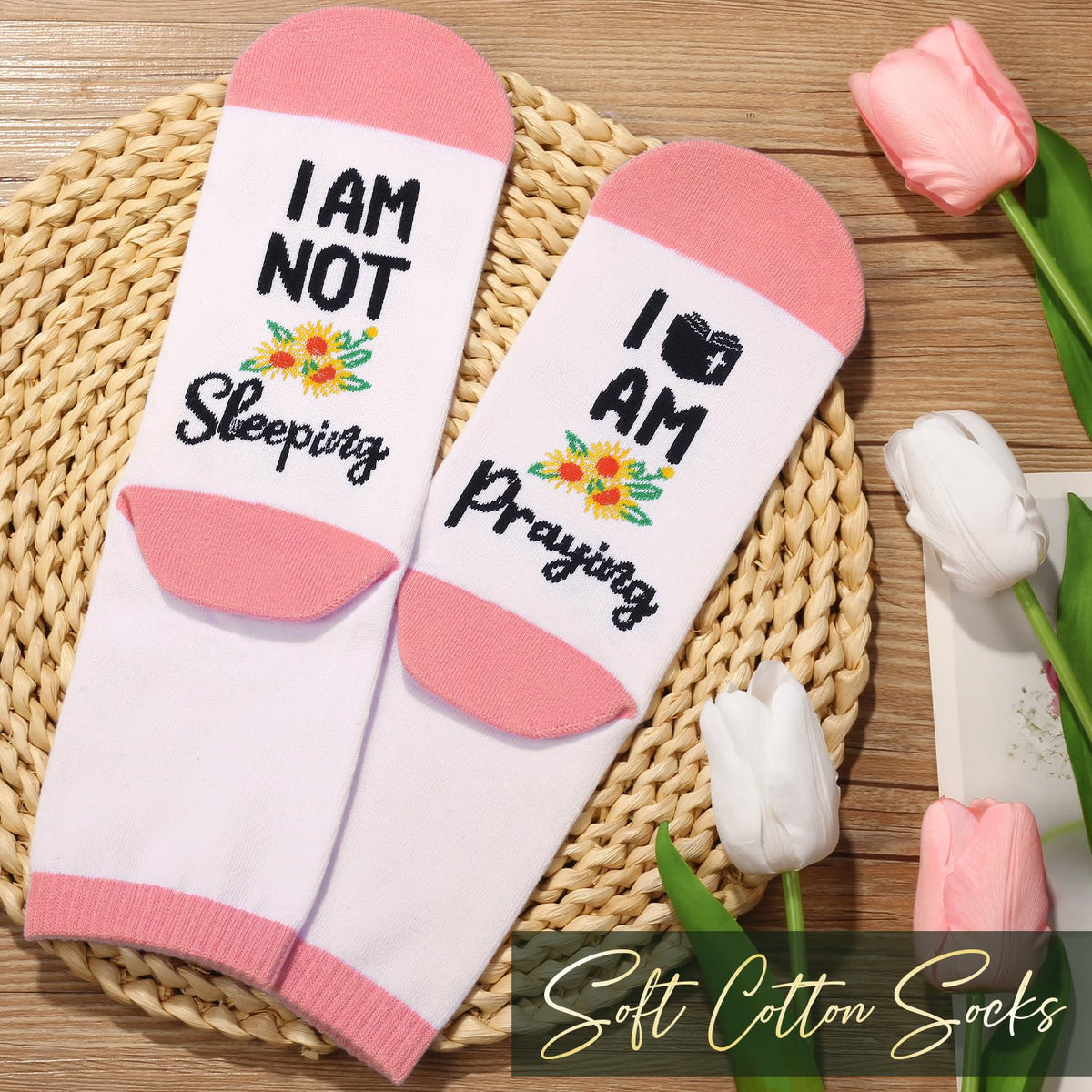 Christian Gifts for Women Faith, Inspirational Religious Gifts for Women, Catholic Spiritual Gift Basket, Unique Mothers Day Birthday Gifts for Women Mom Sister Friends Wife Grandma w/Canvas Tote Bag