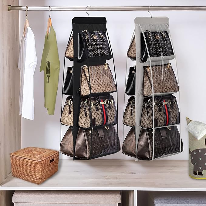Lirex 8-Pocket Hanging Purse Organizer