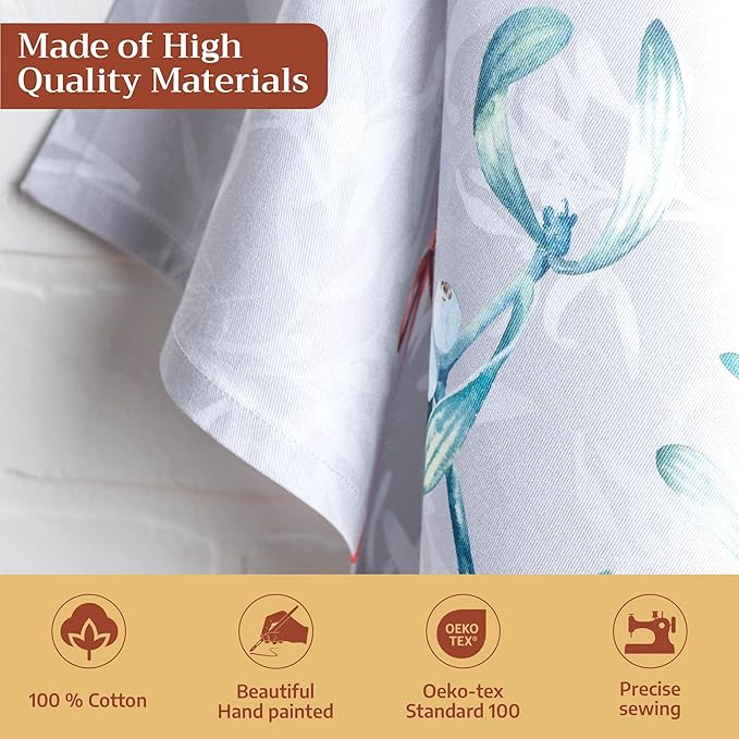 Maison d' Hermine Kitchen Towels Set of 3 100% Cotton 20" x 27.5" Reusable