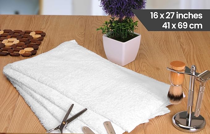 Utopia Towels White Salon Towels, and Home Hair Care