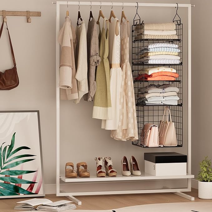 X-cosrack Hanging Closet Organizer and Storage