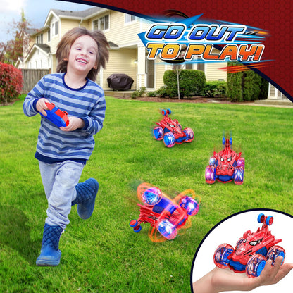 Dreamlandia Remote Control Cars Toys for 3-10 Year Old Boys Girls, Monster Truck Kids Boys Toys age 3-12 Outdoor Garden Games Rc Car 3-10 Year Old Boy Girls Gifts Birthday Presents