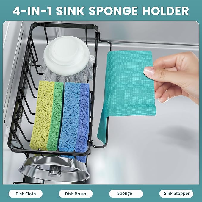 StorageRight 4-in-1 Sponge Holder