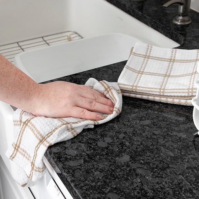 T-Fal Premium Waffle Dish Cloths: Highly Absorbent, Super Soft Long Lasting