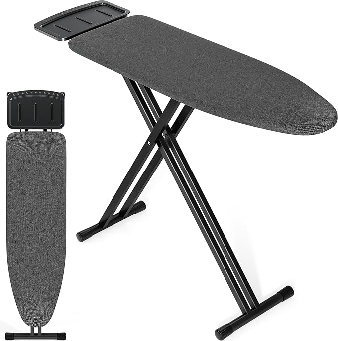 APEXCHASER Ironing Board Full Size, Iron Board and Ironing Board Set Height