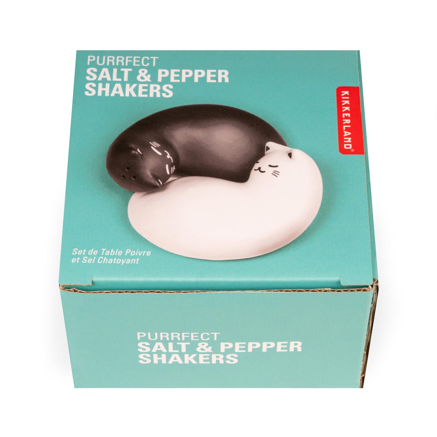 Kikkerland Purrfect Salt & Pepper Shakers