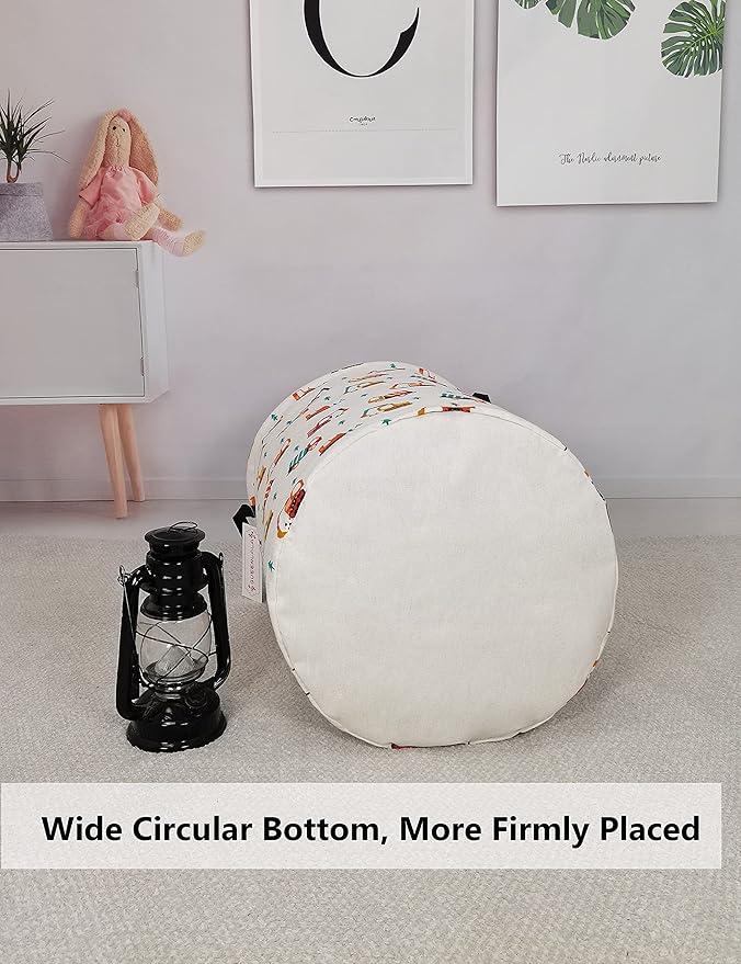 QUEENLALA Large Storage Basket, Laundry Hamper/Bathroom/Home Decor/Collapsible
