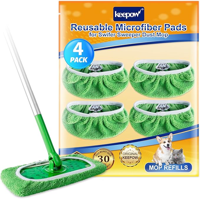 KEEPOW Reusable Wet Pads Refills Compatible
