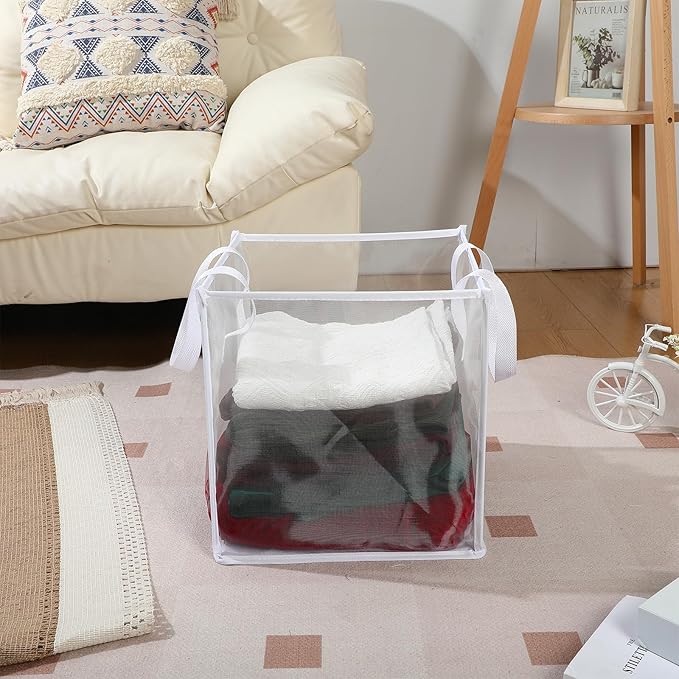 Zopeal 6 Pack Popup Laundry Hamper 13 Inch Collapsible Laundry Baskets