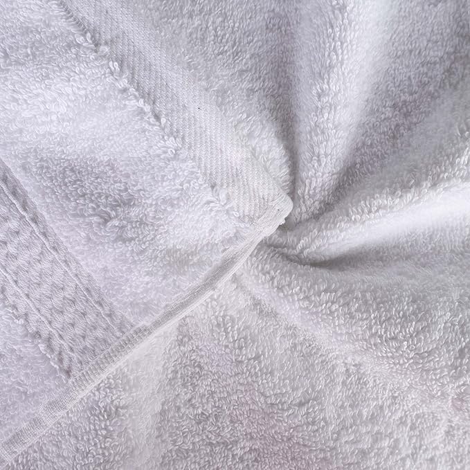 Superior Egyptian Cotton Pile Bath Towel Set of 4, Ultra Soft Luxury Towels