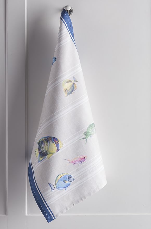 Maison d' Hermine Kitchen Towels Set of 3 100% Cotton 27.50" x 20" Reusable