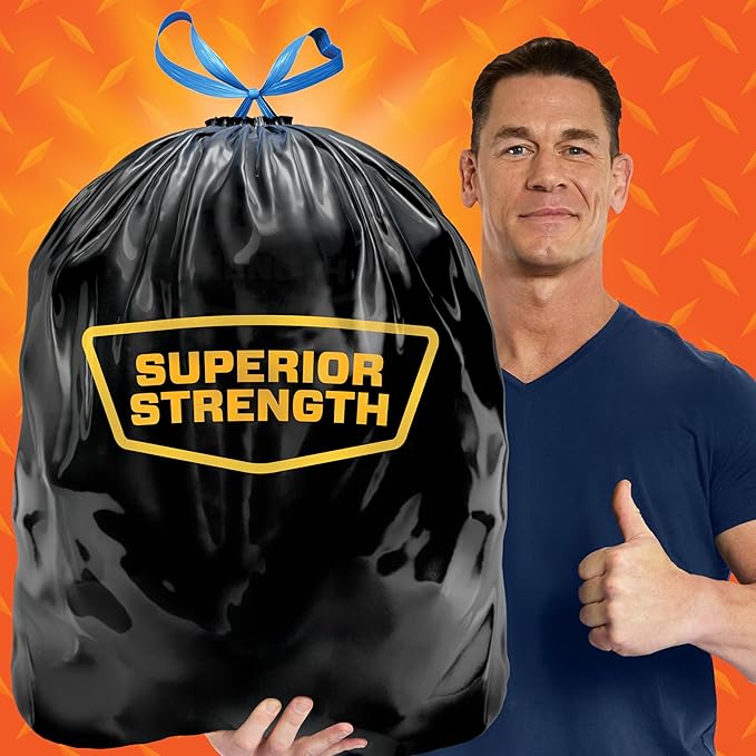Hefty Strong Extra Large Trash Bags, 33 Gallon