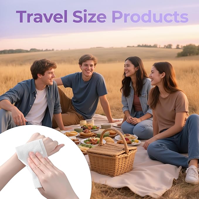 Classycoo XL Compressed Towel Tablets- 50 PCS Disposable Face Towelettes