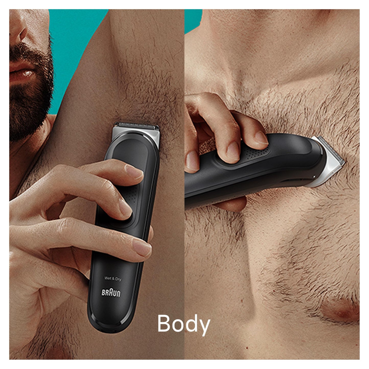Braun All-in-One Style Kit Series 7 MGK7470, Beard Trimmer Men Rechargeable, 16-in-1 Kit for Beard, Hair, Manscaping & More, Hair Clippers Men Cordless, Mens Shaver and Beard Trimmer, Black