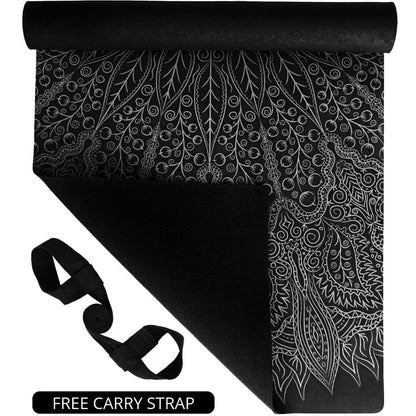 Plyopic. All In One Yoga Mat | Luxury Sweat-Grip Mat/Towel Combo | Ideal for Yoga, Hot Yoga, Bikram, Pilates, Workout & Exercise | Eco-Friendly Natural Rubber