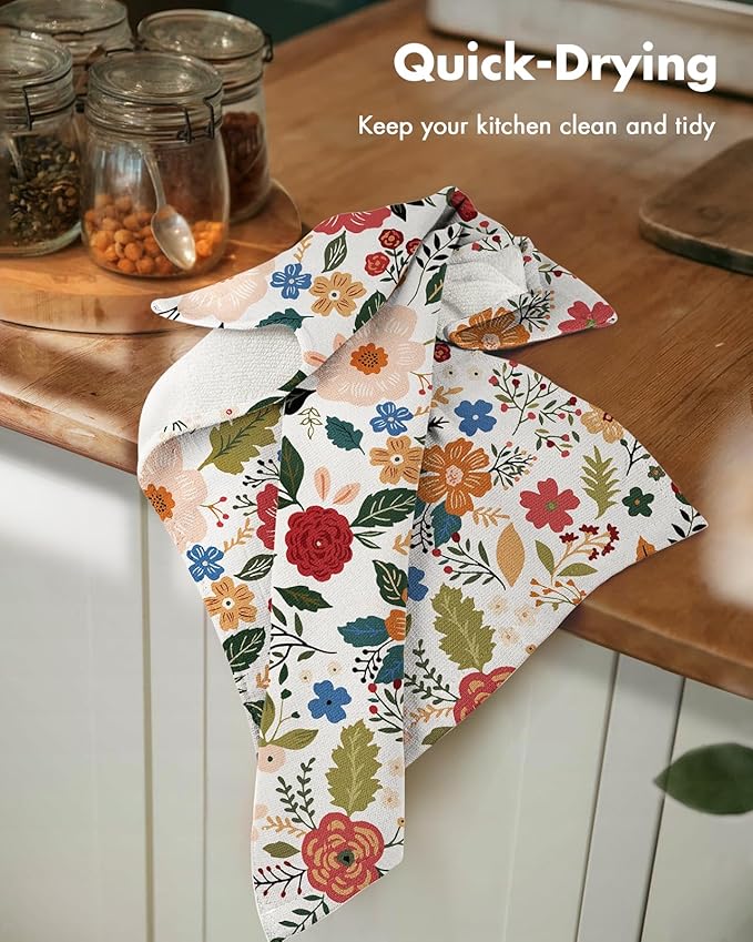 Cotton Kitchen Towels Set of 2