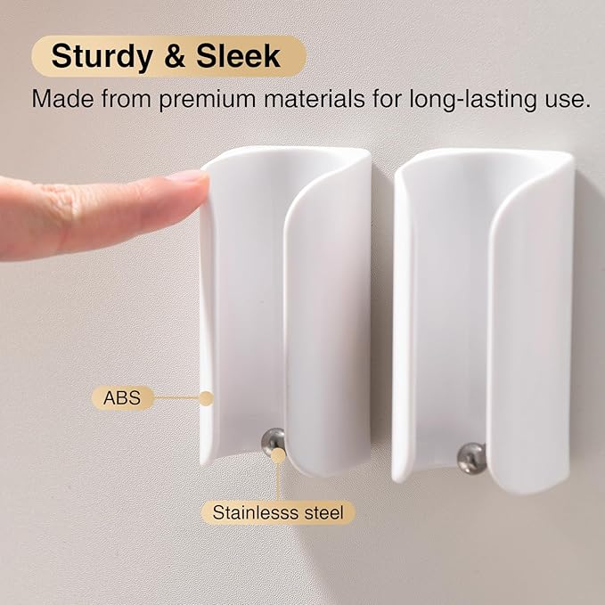Electric Toothbrush Holder for Bathroom, Wall-Mounted Toothbrush Stand