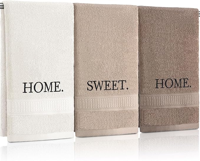 3 Pcs Farmhouse Decorative Hand Towels