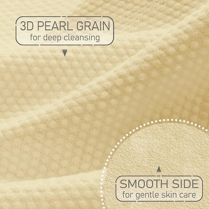 Bamboo Rayon Disposable Face Towel Biodegradable Large Dry Face Wipes 60