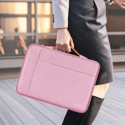 Ferkurn Laptop Case Sleeve 14 Inch Compatible with 14" MacBook Pro M4/M3/M2/M1, HP Pavilion Chromebook 14A EliteBook X360 Probook, ASUS Vivobook,Lenovo Ideapad,Acer, Slim Carrying Computer Bag, Pink