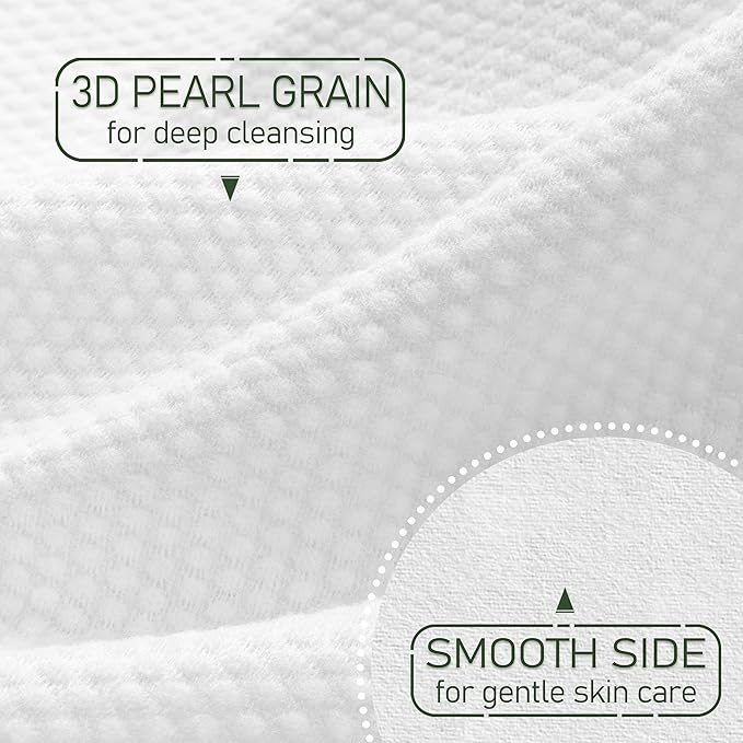 Christmas Style WOWOTEX Disposable Face Towel Biodegradable Large Dry Face