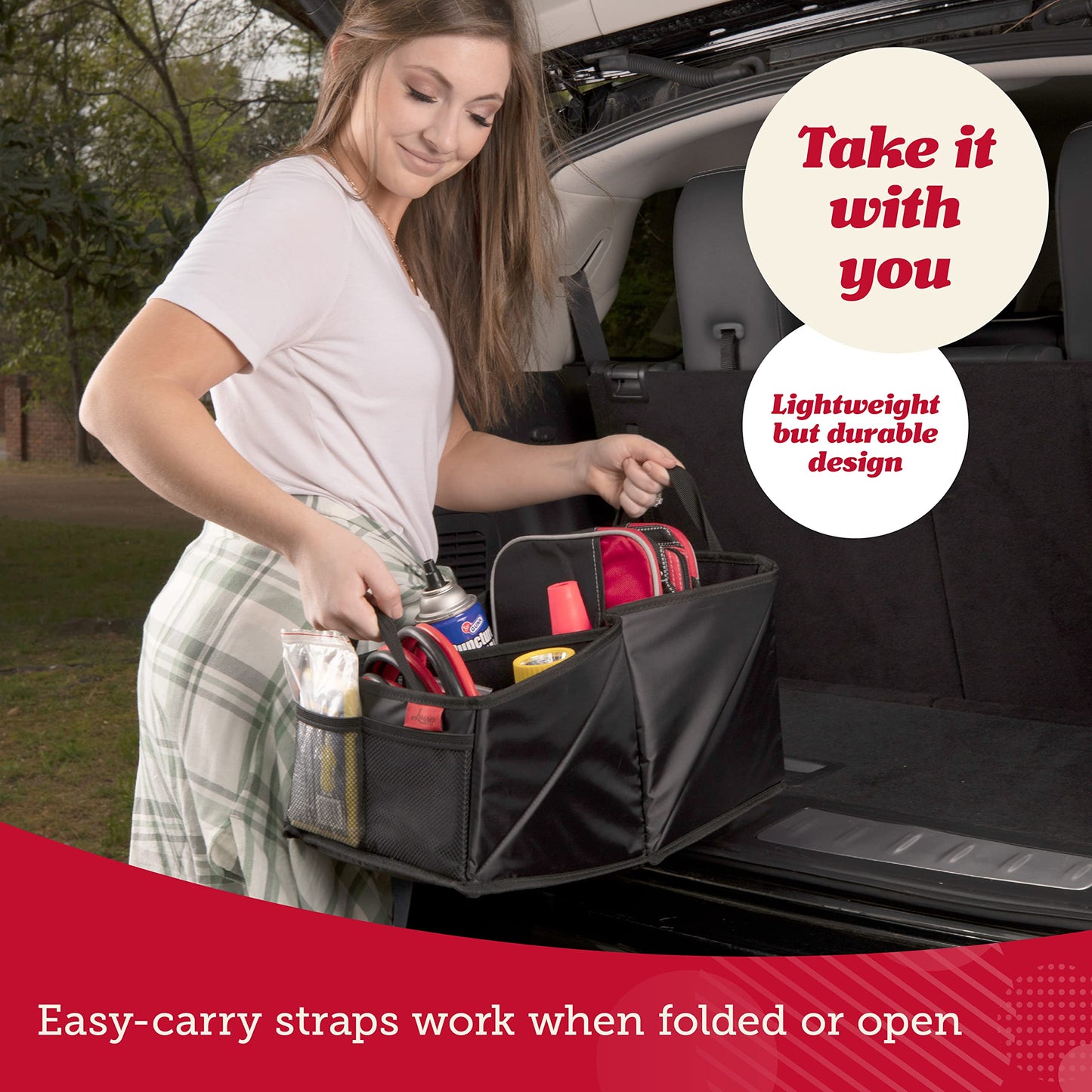 Lusso Gear Car Seat Organiser for Front or Backseat Great for Adults & Kids Featuring 8 Storage Compartments for Toys, Magazines, Tissues, Maps, Books, Documents, Games & More