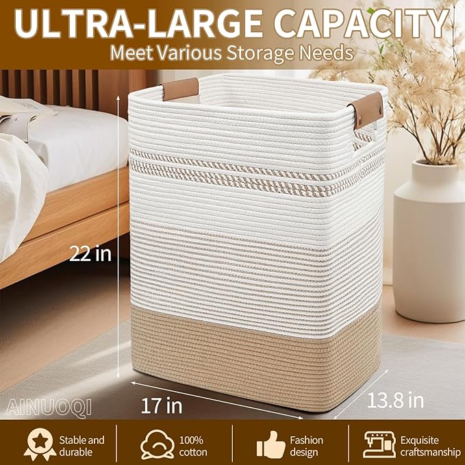 Laundry Hamper Large Laundry Basket
