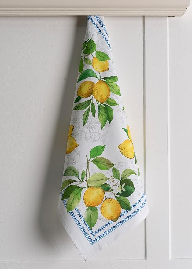 Maison d' Hermine Kitchen Towels Set of 3 100% Cotton 27.50" x 20" Reusable