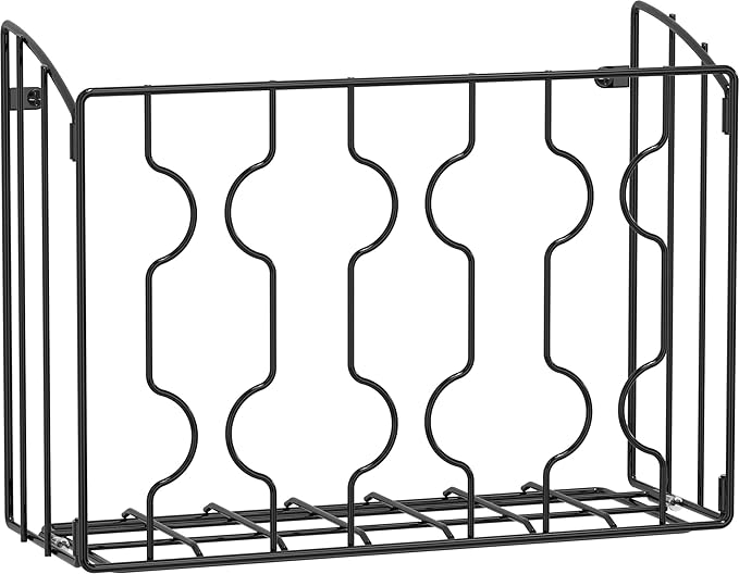 Simple Houseware Wall Door Mount Kitchen Wrap Organizer Rack