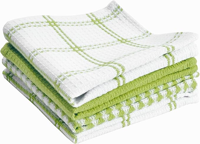 T-Fal Premium Waffle Dish Cloths: Highly Absorbent, Super Soft Long Lasting