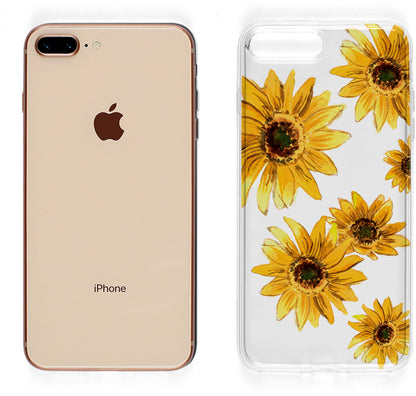 Casely iPhone 6/7/8 Plus Case | Stepping Up | Geo Rose Gold Marble | Classic Ultra Slim Design