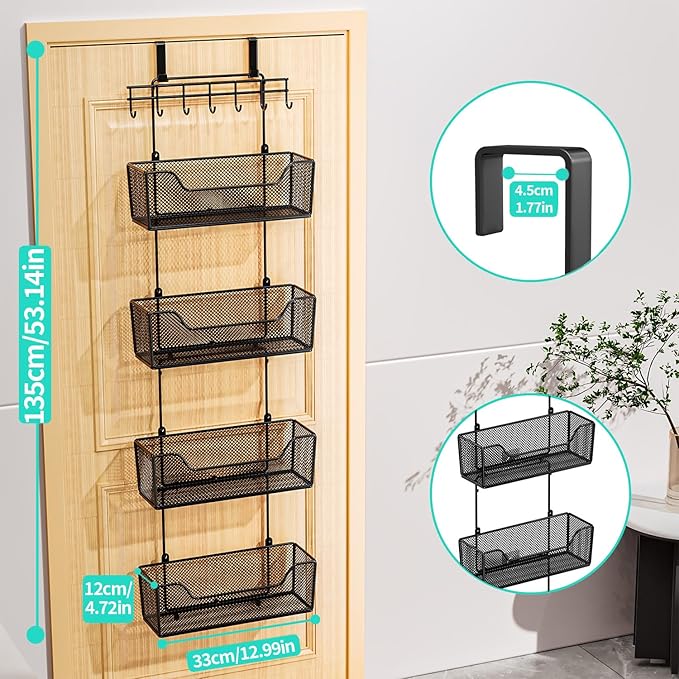 HapiRm Over The Door Organizer