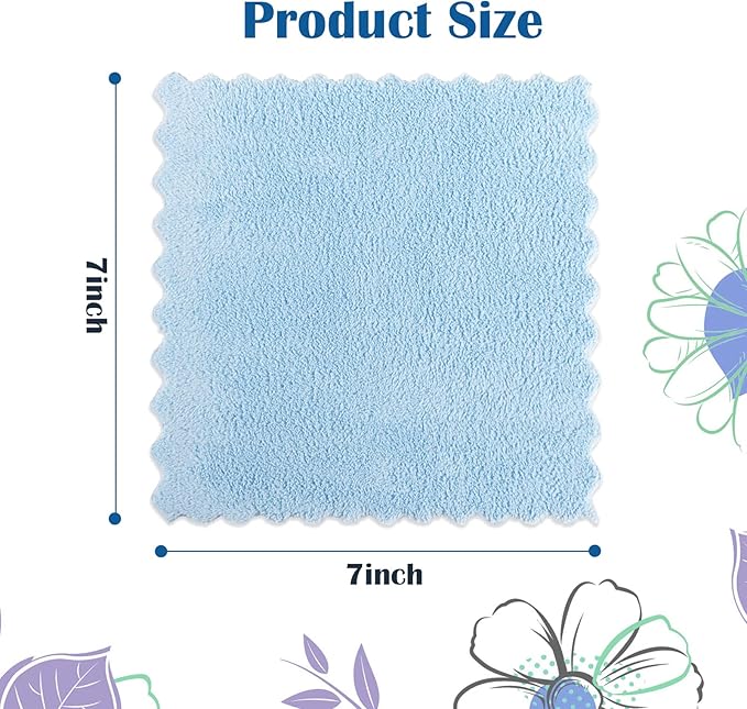 Orighty Makeup Remover Cloths, Soft & Washable Coral Fleece Microfiber