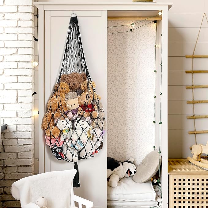 Stuffed Animal Hammock Corner Hanging Net