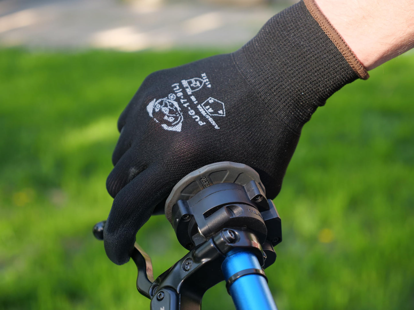 GGS Safety Gloves - Lightweight & Non-Slip, Bare-Hand Feel, Cut & Abrasion Protection for Home & Yard Work or Industrial Use, 144 Pairs, 2XL